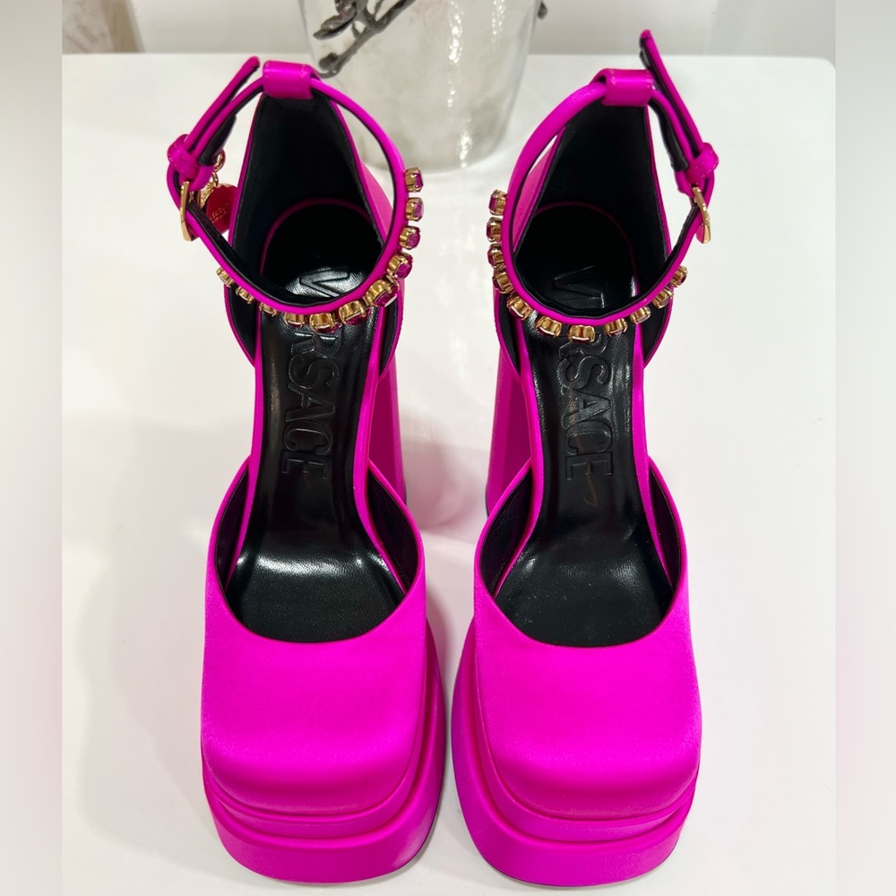 VERSACE Medusa Aevitas Platform Pumps EU:36 - Picture 3 of 12
